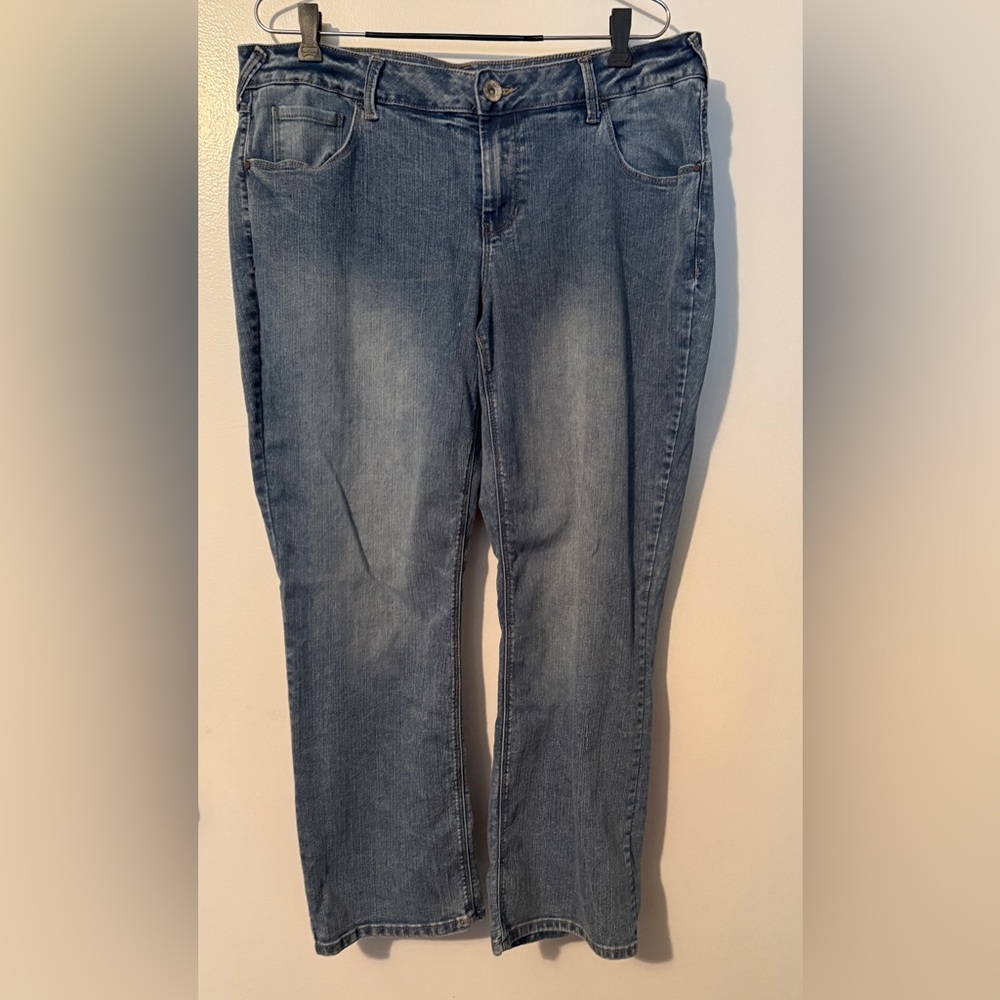 Natural Reflections Blue Straight Leg Denim